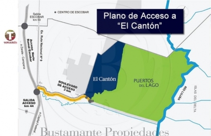 Venta de Lote en El Cantón en El Cantón, Escobar — Foto 3