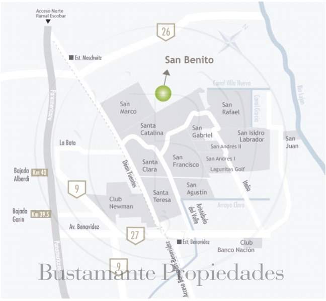 Venta de Lote en San Benito en San Benito, Tigre — Foto 1