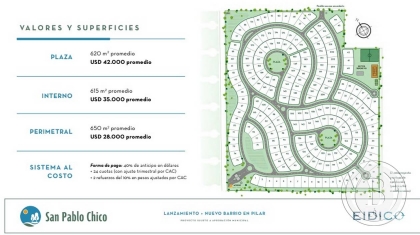 Venta de Lote en San Pablo Chico en San Pablo Chico, Pilar — Foto 3